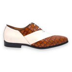 The Aniah Augustino Croc Style Lace Up Men Dress Shoes Augustino
