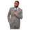3-piece shark skin suit