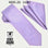 Stacy Adams Solid Tie and Hanky Set