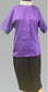 Ladies Short Sleeve Full Collar Shirt