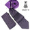 Stacy Adams Vertical Pinstripe Tie Set