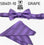 Stacy Adams Stripe Wedding Bow Tie Set