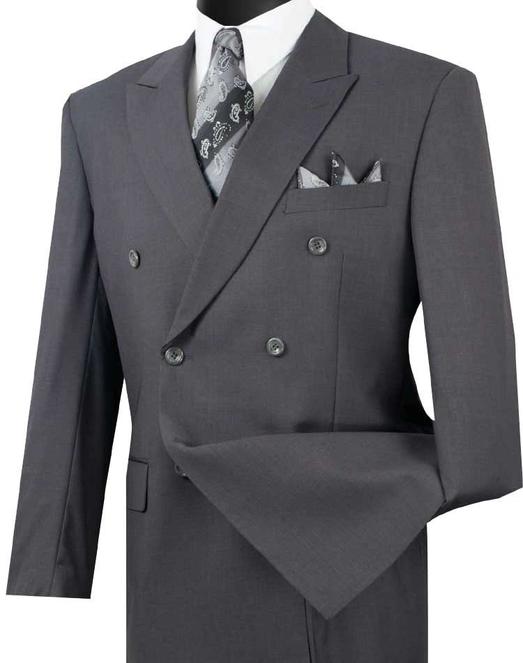 2-Piece Double Breasted Classic Fit Suit