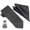 Stacy Adams Solid Tie and Hanky Set