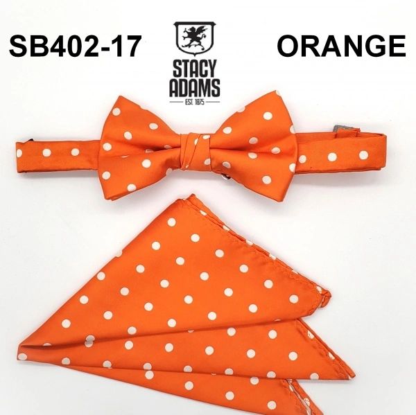 Stacy Adams Polka Dot Bowtie Set