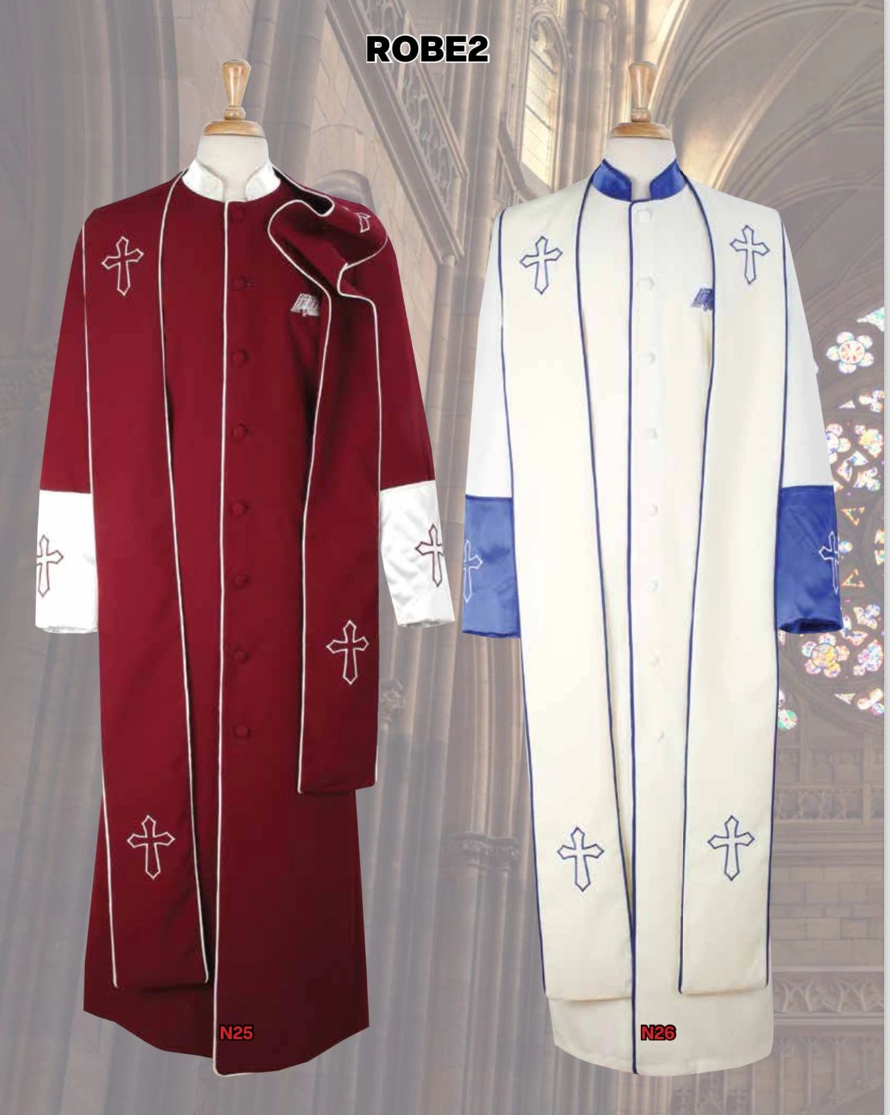 Men’s Cassock Style Robe