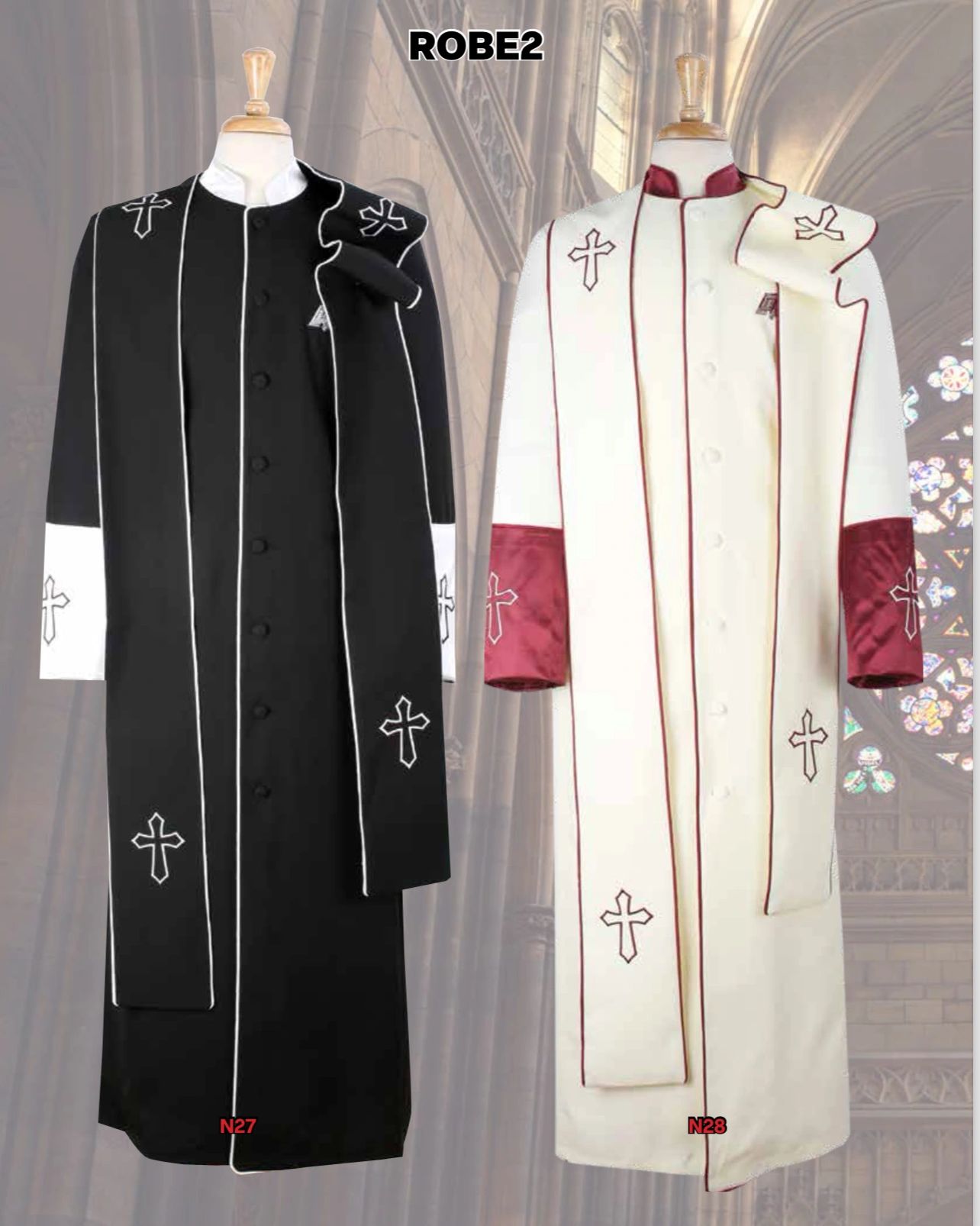 Men’s Cassock Style Robe