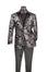 Men's Modern Foil Paisley Blazer