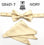 Stacy Adams Stripe Wedding Bow Tie Set