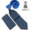 Stacy Adams Vertical Pinstripe Tie Set