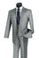 3-PC Plaid With Low Cut DB Vest