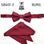 Stacy Adams Stripe Wedding Bow Tie Set
