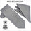 Stacy Adams Solid Tie and Hanky Set