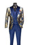 Men's Modern Fit Paisley Foil 3-Piece Tuxedo