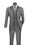 Modern Fit Texture Double Breast Vested Suit M & R Clothing