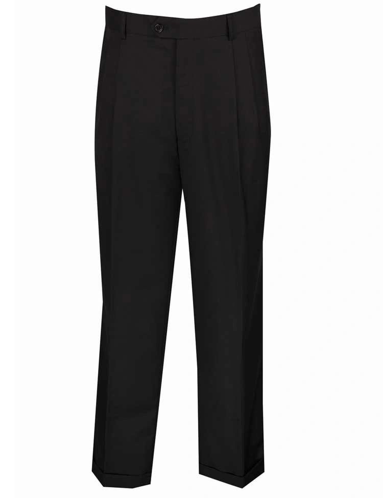 Regular Fit Flat Front Pants