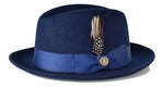 CHICAGO Fedora Hat by Bruno Capello M & R Clothing