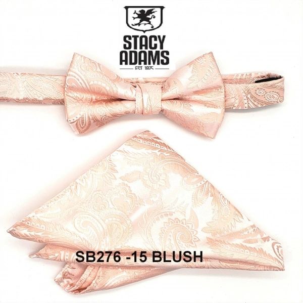 Stacy Adams Paisley Bow Tie Set
