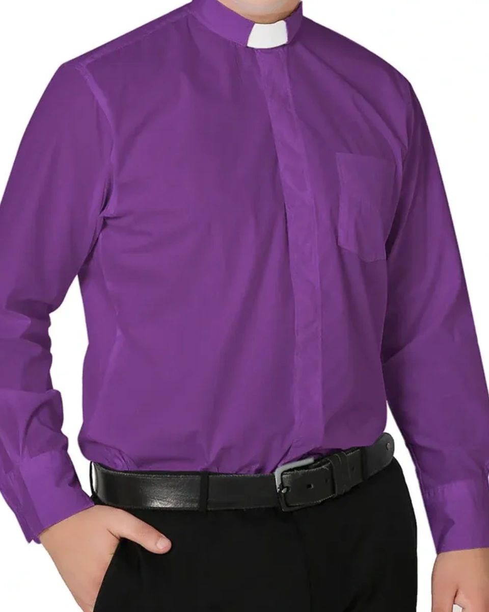 Men's Tab Clergy Shirt