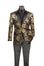 Men's Modern Foil Paisley Blazer