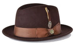 CHICAGO Fedora Hat by Bruno Capello M & R Clothing