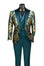 Men's Modern Fit Paisley Foil 3-Piece Tuxedo