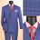 Modern DB Plaid Suit 1