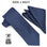 Stacy Adams Solid Tie and Hanky Set