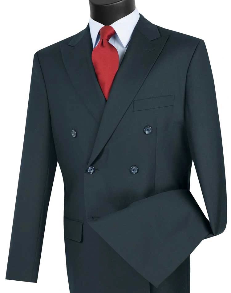2-Piece Double Breasted Classic Fit Suit