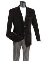 Solid Velvet Blazer M & R Clothing