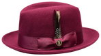 CHICAGO Fedora Hat by Bruno Capello M & R Clothing