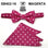 Stacy Adams Polka Dot Bowtie Set