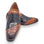 The Naya Augustino Two Toned Croc Style Loafers