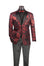 Men's Modern Foil Paisley Blazer