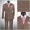 Modern DB Plaid Suit 1