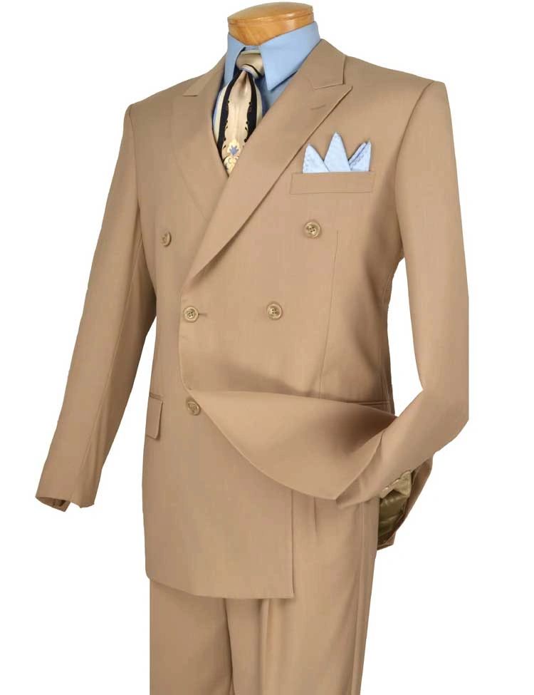 2-Piece Double Breasted Classic Fit Suit