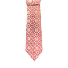 Floral and Geometric Design Augustino Tie and Pocket Square Set Augustino  M & R Clothing Mens-Accessories