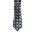 Floral and Geometric Design Augustino Tie and Pocket Square Set Augustino  M & R Clothing Mens-Accessories