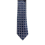 Floral and Geometric Design Augustino Tie and Pocket Square Set Augustino  M & R Clothing Mens-Accessories
