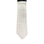 Floral and Geometric Design Augustino Tie and Pocket Square Set Augustino  M & R Clothing Mens-Accessories