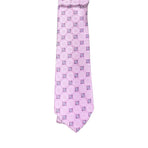 Floral and Geometric Design Augustino Tie and Pocket Square Set Augustino  M & R Clothing Mens-Accessories