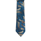 Floral and Geometric Design Augustino Tie and Pocket Square Set Augustino  M & R Clothing Mens-Accessories