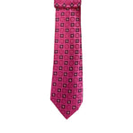 Floral and Geometric Design Augustino Tie and Pocket Square Set Augustino  M & R Clothing Mens-Accessories