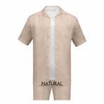 2-Piece Linen Pants Set M & R Clothing