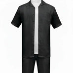 2-Piece Linen Pants Set M & R Clothing