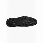 M & R Clothing Stacy Adams Carabello slip-on shoe featuring a durable black lugged man-made sole, bottom view.