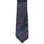 M & R Clothing Augustino paisley tie in black with red and blue floral patterns made from a woven fabric blend
