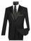 M & R Clothing 2-piece classic black tuxedo with satin lapels, white dress shirt, and matching black necktie.