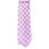 M & R Clothing Augustino tie in light pink with a woven geometric and floral pattern for formal occasions