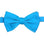 M & R Clothing Stacy Adams solid bright blue pre-tied bow tie for formal events
